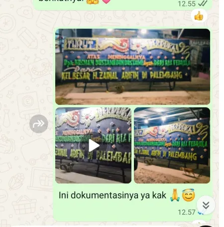 Pengiriman Papan Bunga Duka Candigugur Bawang