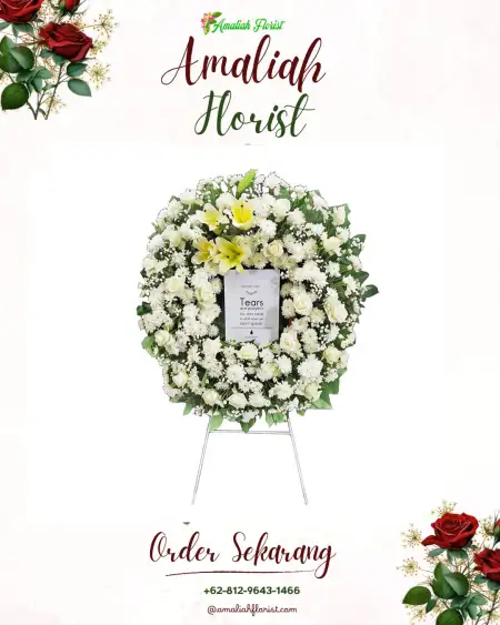 Krans Bunga Duka Candigugur Bawang